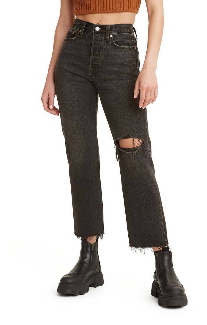 Levi's wedgie black jeans hotsell