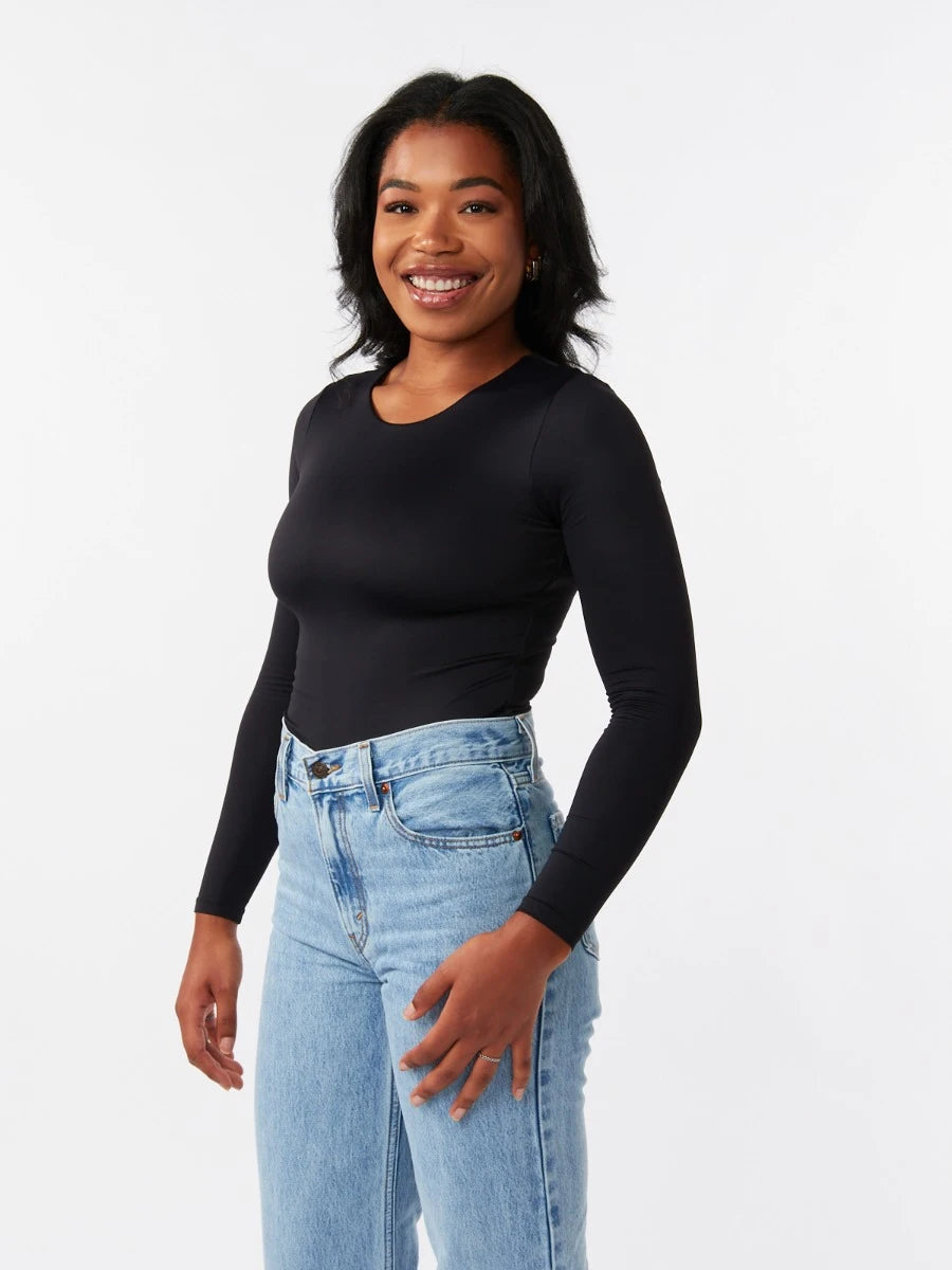 Roxi-Long Sleeve Black