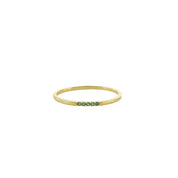 Dainty ring - Green