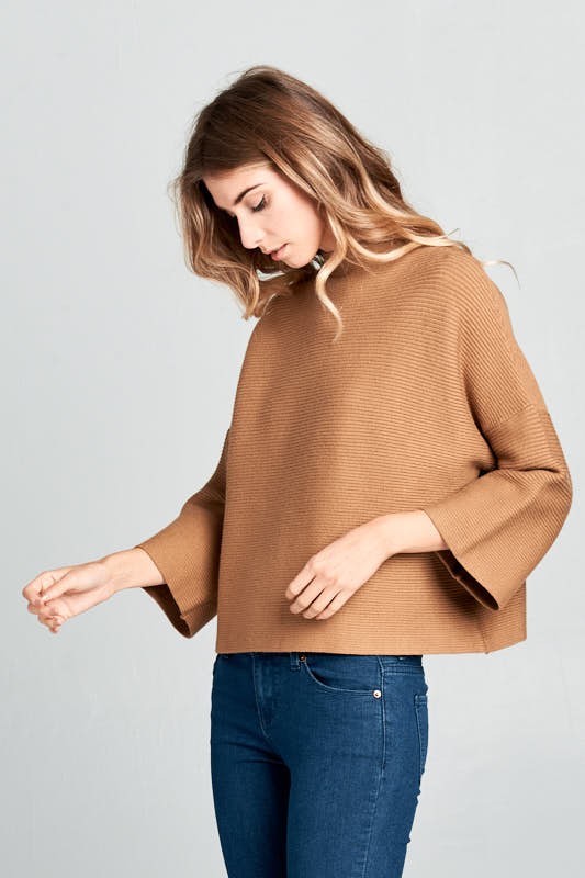 Not your Casual Top - Camel