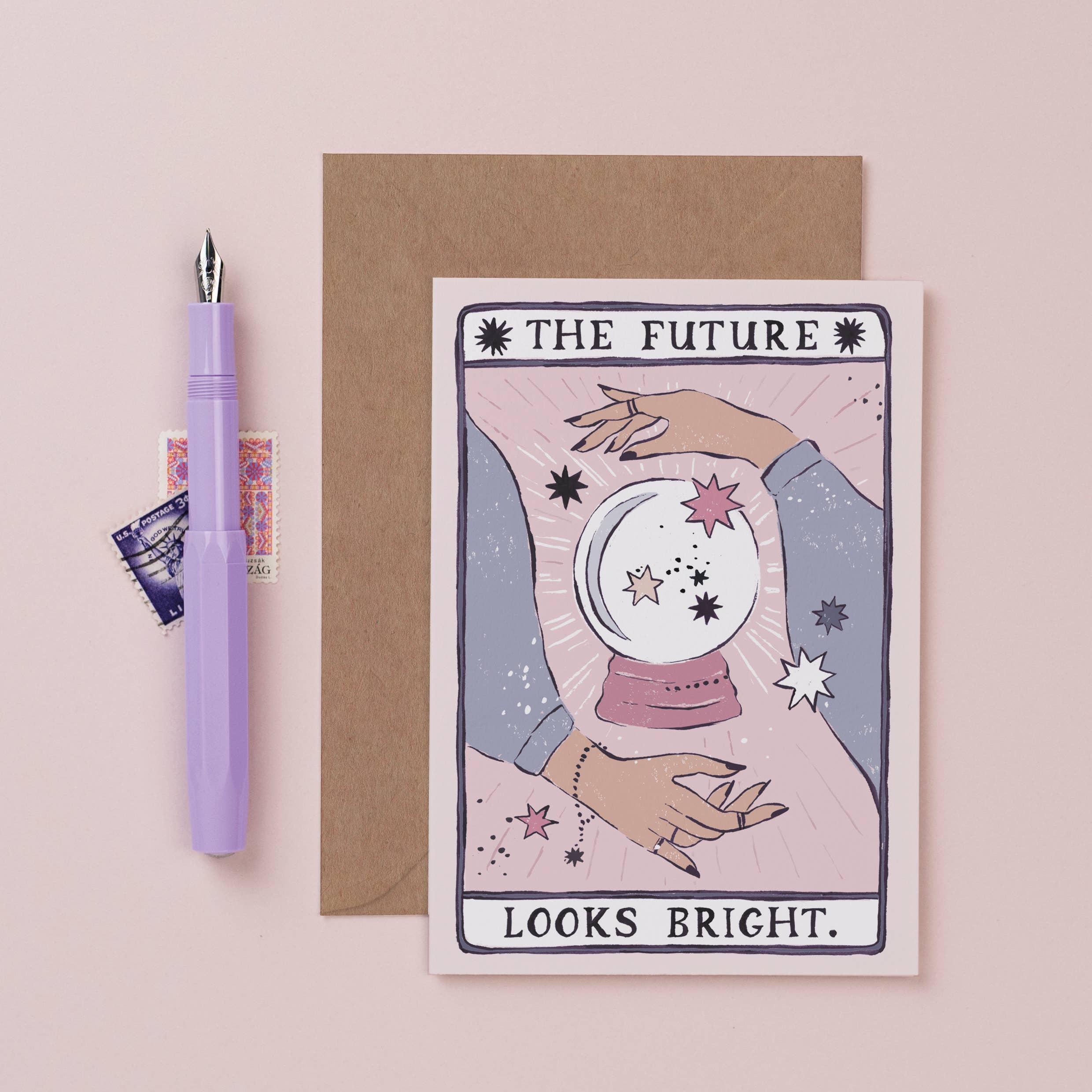 The Future Looks Bright Card | Congratulations Card | Tarot