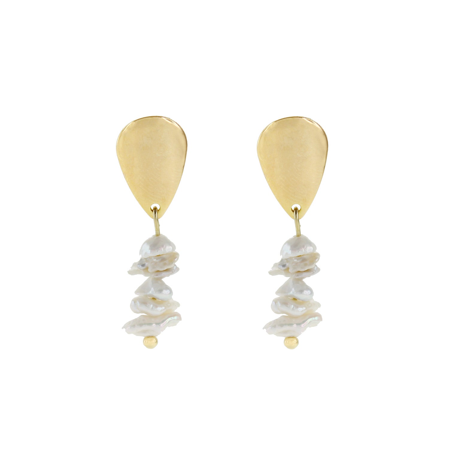 Tear Drop Pearl Earring