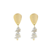 Tear Drop Pearl Earring