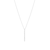 Bar Pendant Chain - Silver