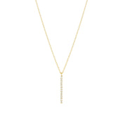 Bar Pendant Chain - Gold