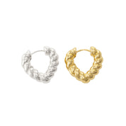 Twist Hoop - Gold