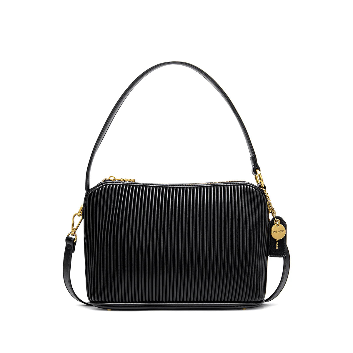 Ella Shoulder Bag - Large - Black