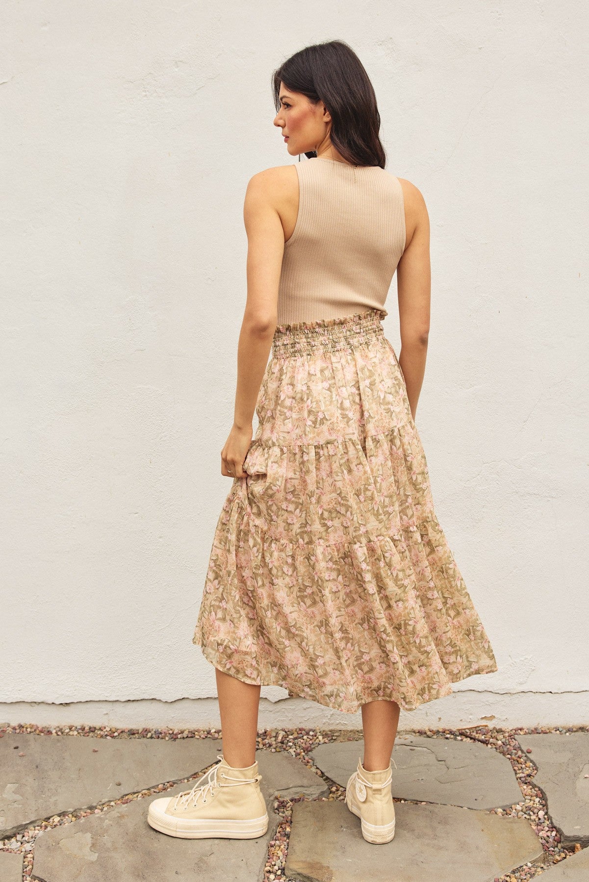 Endless Floral Skirt