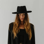 Gigi Pip -Luca Pencil Brim Teardrop Fedora