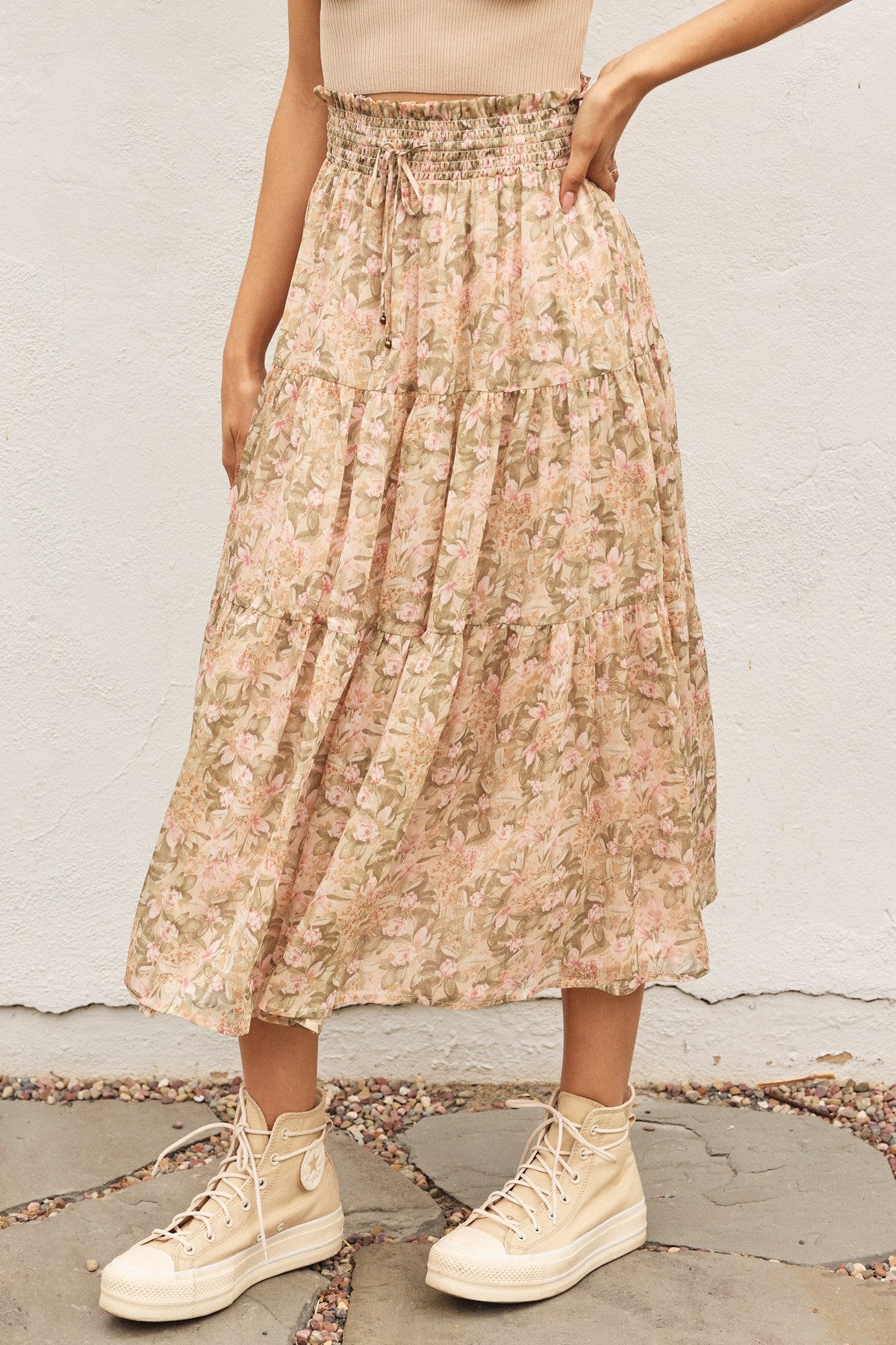 Endless Floral Skirt