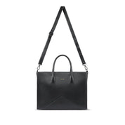 Greta Work Tote-Black