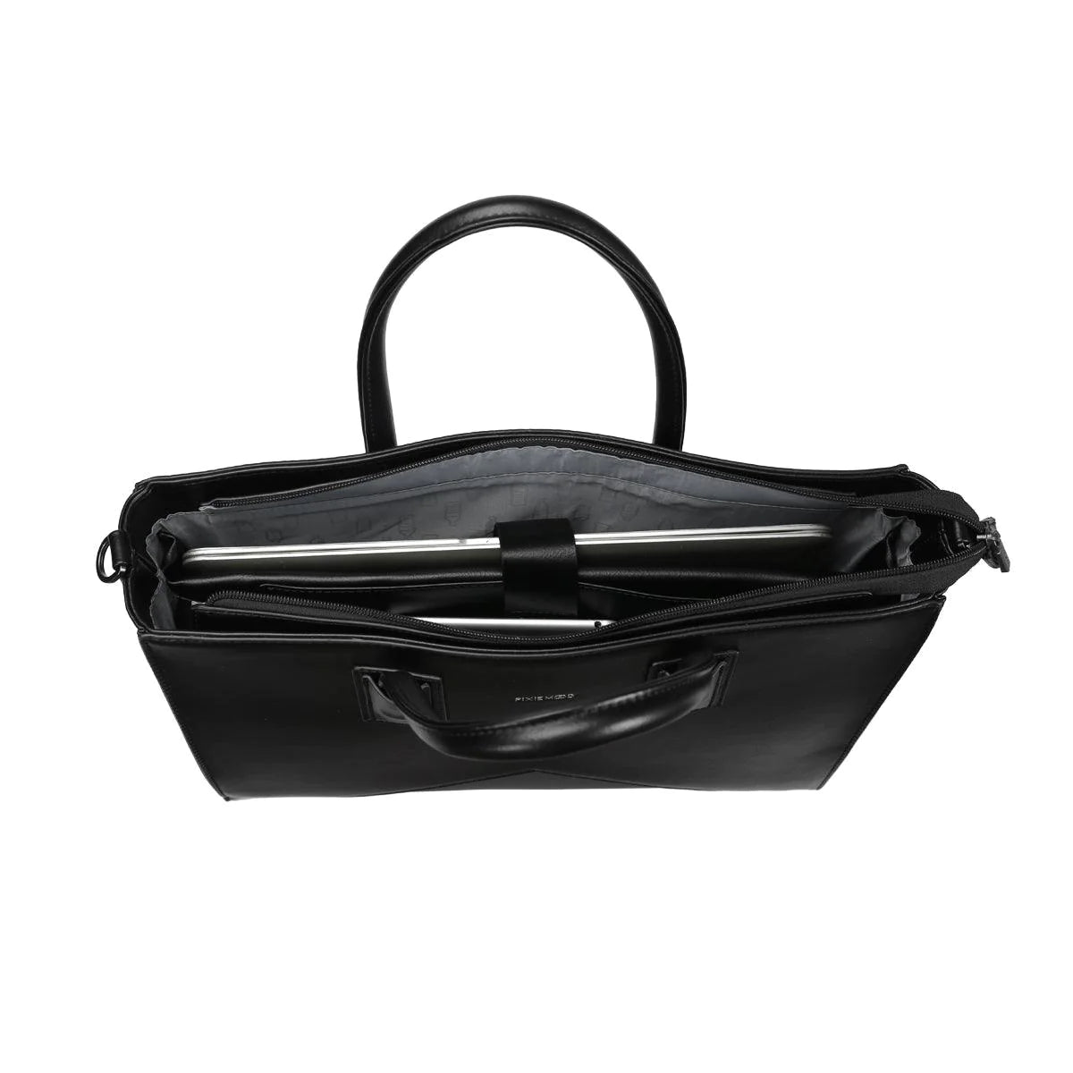 Greta Work Tote-Black