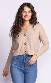 Hampton Cardi - Taupe