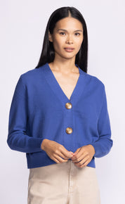 Hampton Cardi - Royal Blue