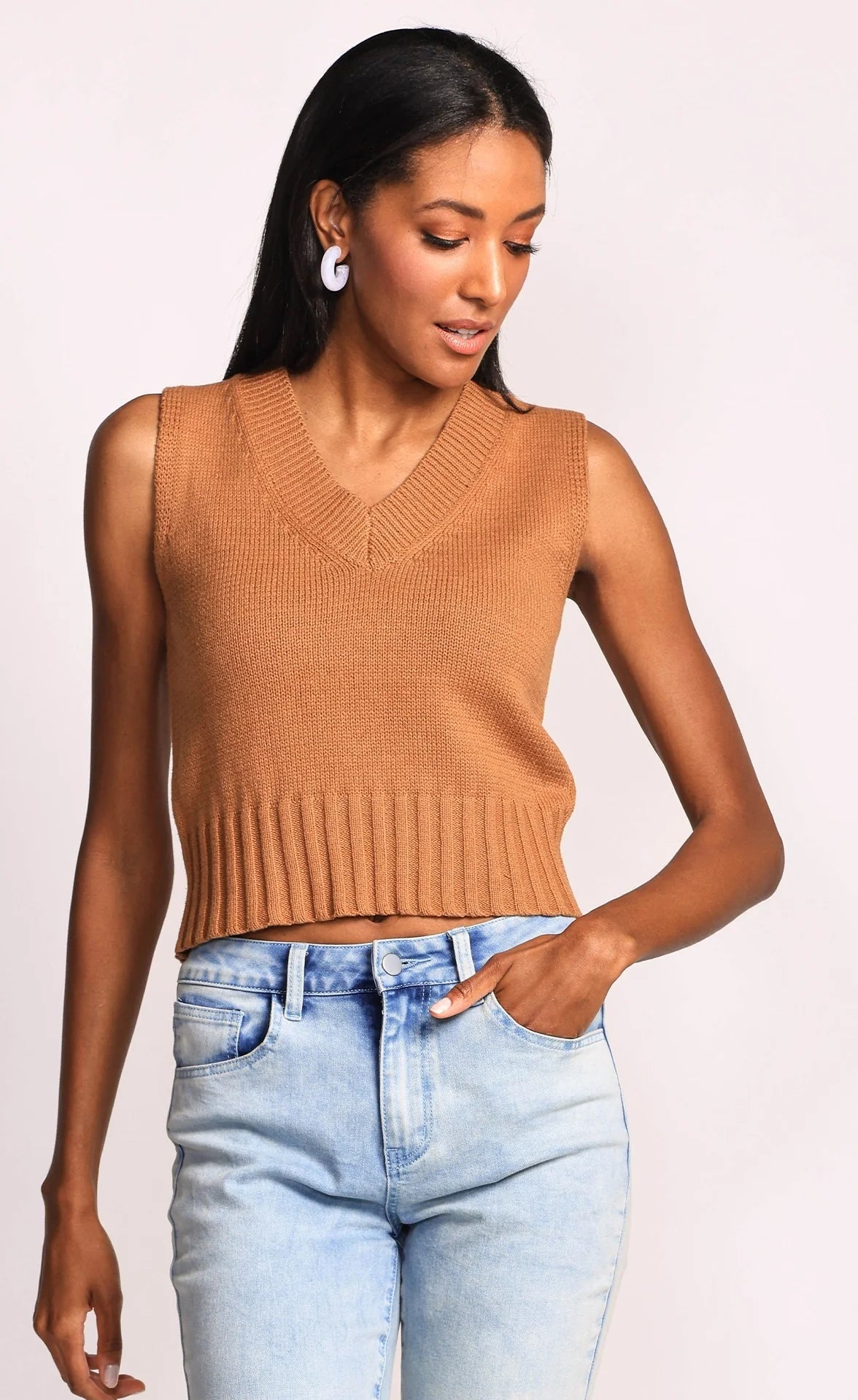 Lennox Top - Brown