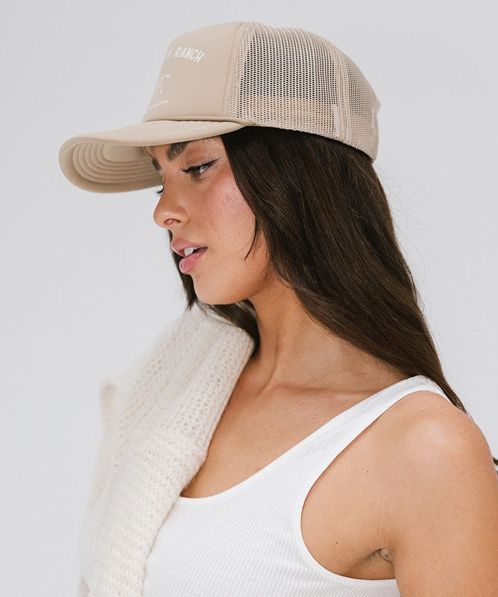 Gigi Pip - Saddleback Ranch Hat - Tan