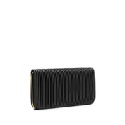 Sandy - Pleated Wallet - Black