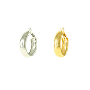 Thick Hoops - Gold