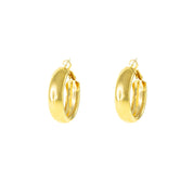 Thick Hoops - Gold