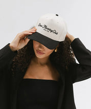 Gigi Pip - Slow Morning Club Canvas Trucker - Cream/Black