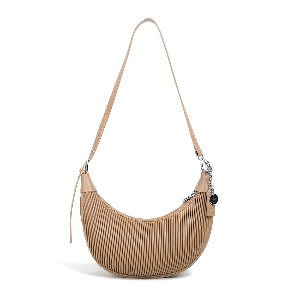 Crescent Crossbody Bag - Latte