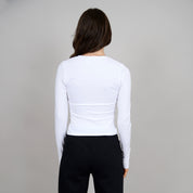 Roxi - Seamless Long Sleeve - White