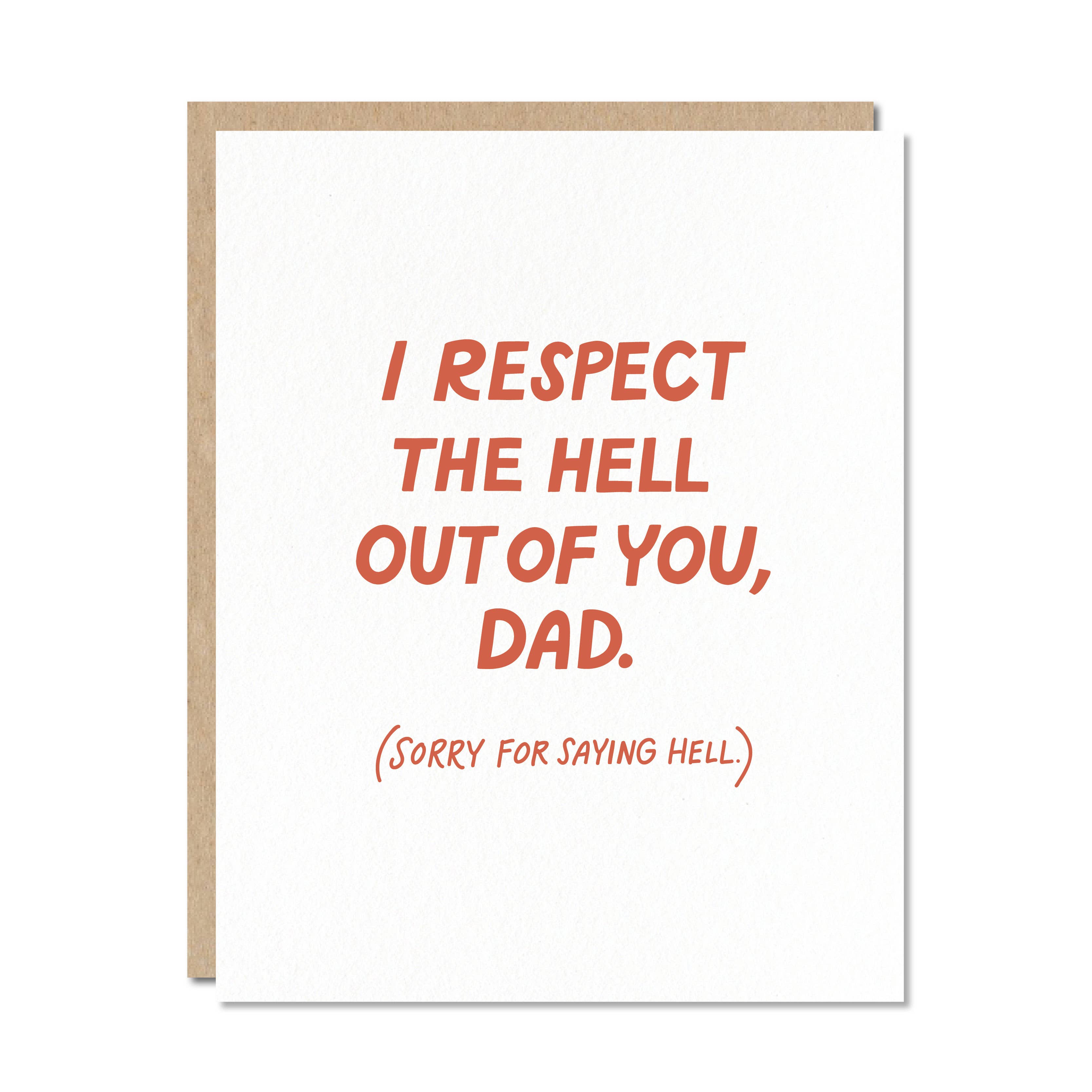 Respect Dad